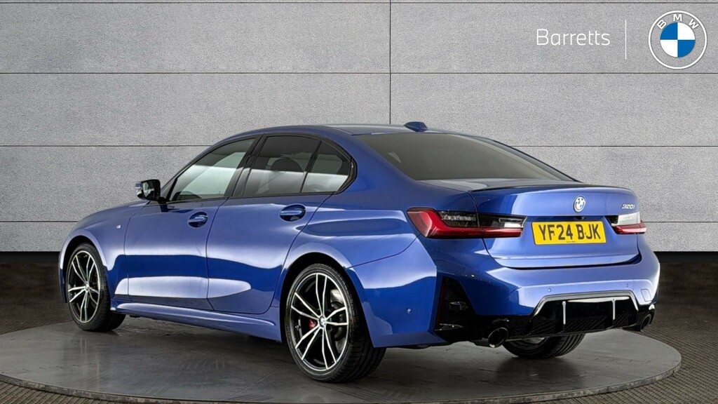 BMW 3 Series 2.0 320I M Sport Saloon Euro 6 S Blue #2