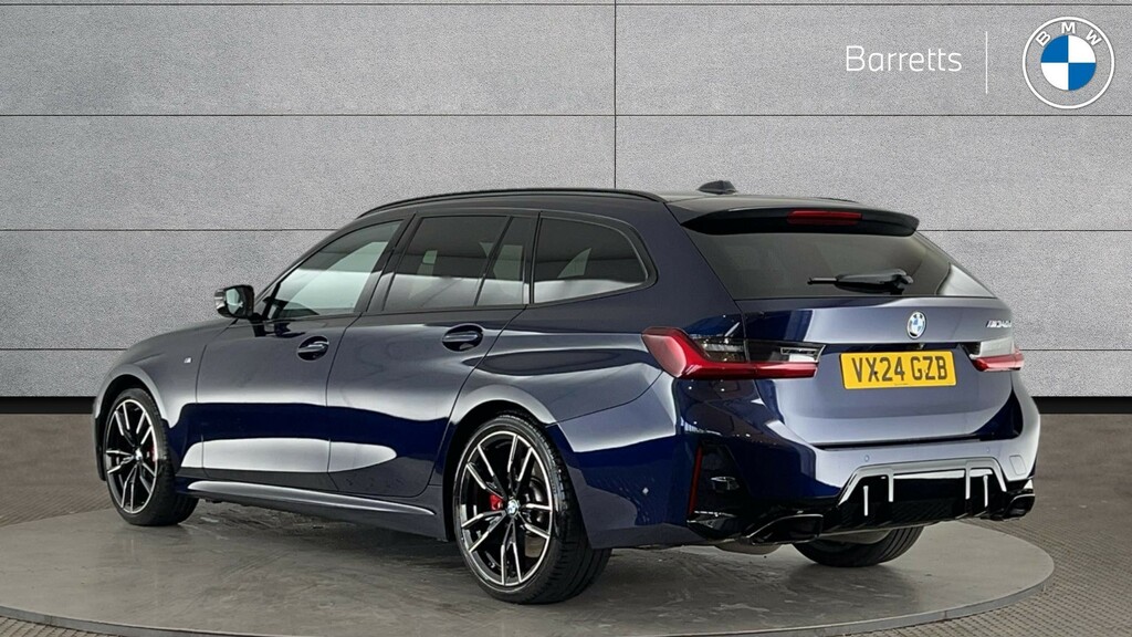 BMW 3 Series 3.0 M340d Mht Touring Hybrid Xdriv VX24GZB Blue #2