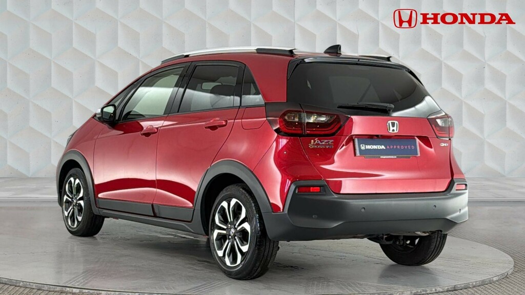 Honda Jazz 1.5 H I-mmd Crosstar Ex Hatchback Hybri Red #3