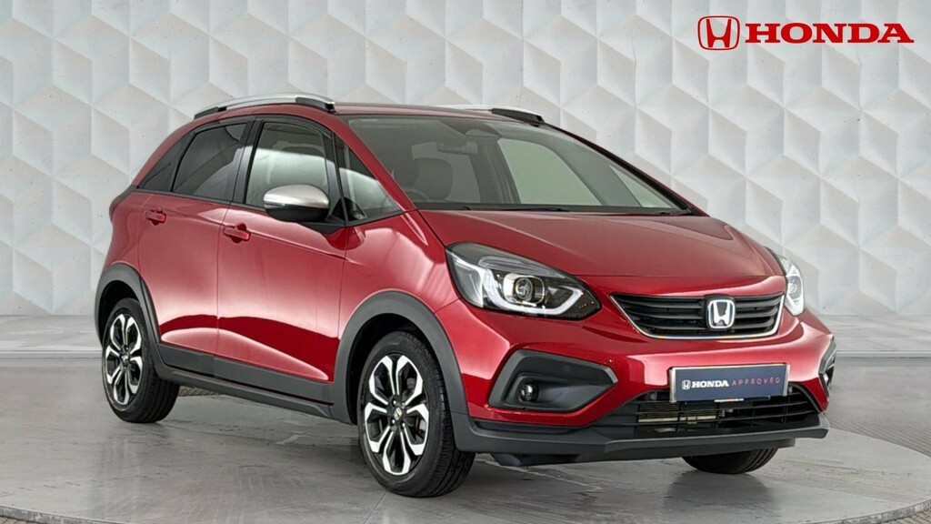 Honda Jazz 1.5 H I-mmd Crosstar Ex Hatchback Hybri Red
