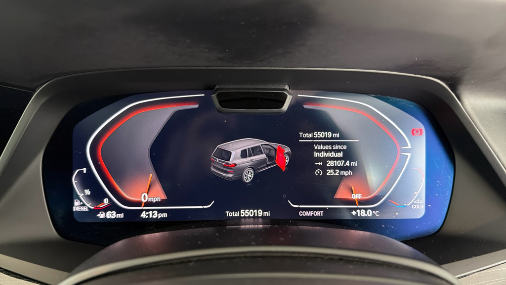 BMW X7 M50i Black #9