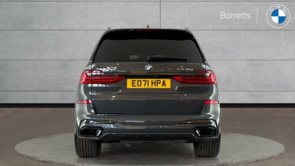 BMW X7 M50i Black #15