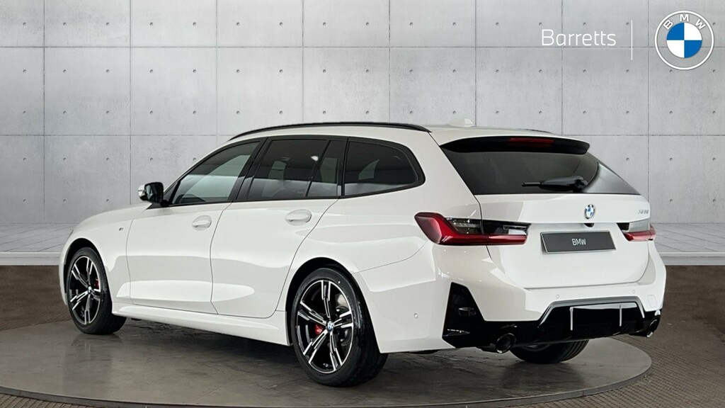BMW 3 Series 2.0 320I M Sport Touring Euro 6 Ss White #2