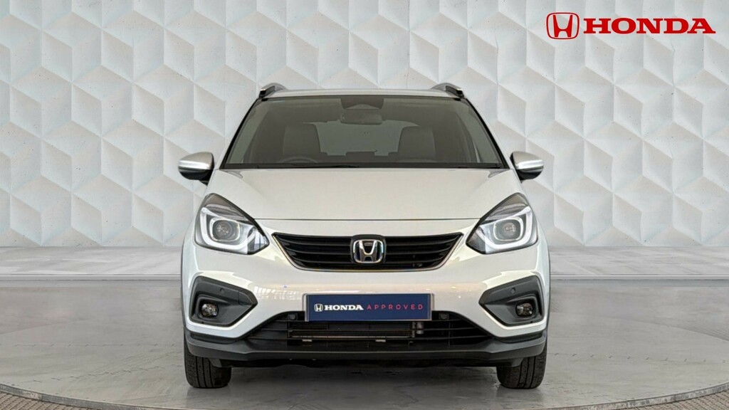Honda Jazz 1.5 H I-mmd Crosstar Ex Hatchback Hybri FJ23VNA White #6