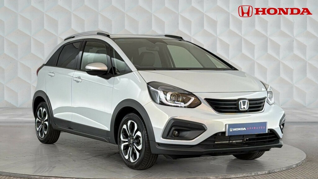 Honda Jazz 1.5 H I-mmd Crosstar Ex Hatchback Hybri FJ23VNA White