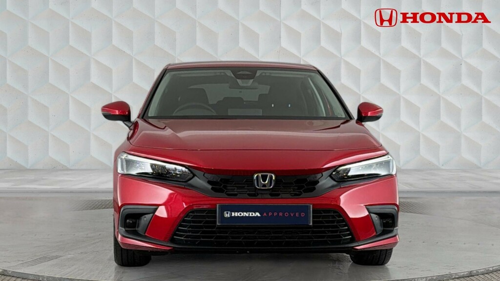 Honda Civic 2.0 H I-mmd Elegance Hatchback Hybrid E Red #6