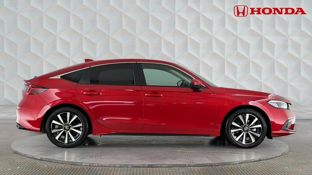Honda Civic 2.0 H I-mmd Elegance Hatchback Hybrid E Red #5