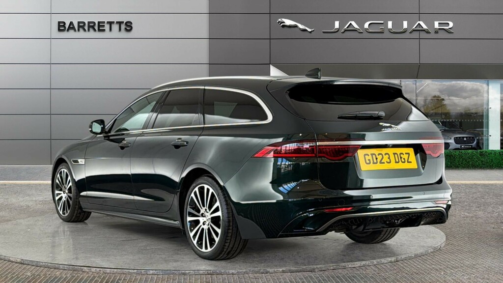 Jaguar XF 2.0 D200 Mhev R-dynamic Se Black Sportbrake Di Green #2