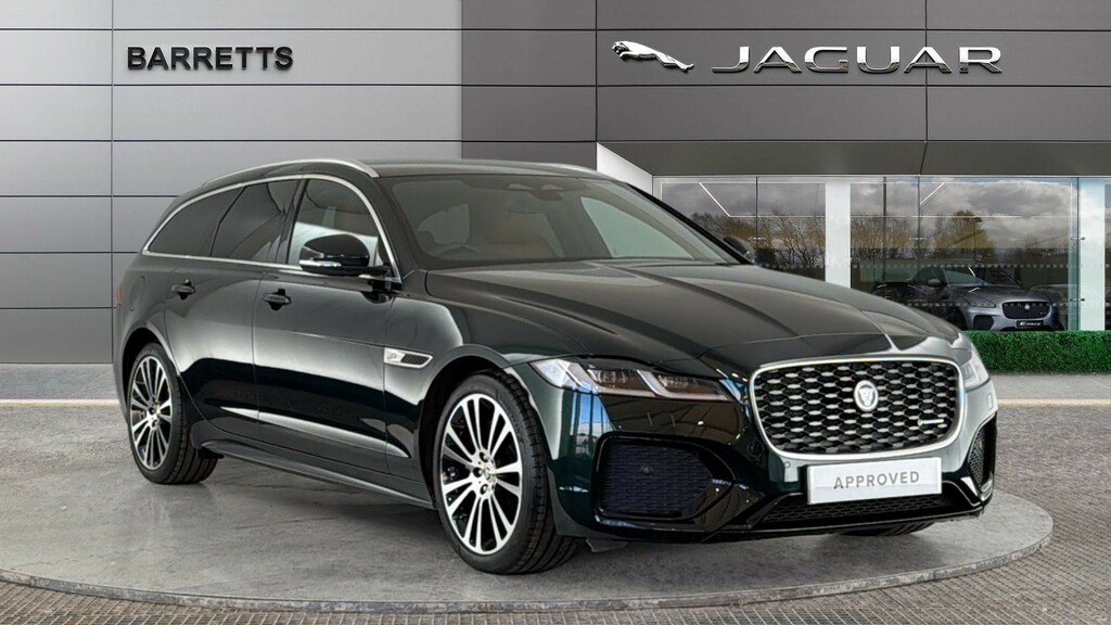 Jaguar XF 2.0 D200 Mhev R-dynamic Se Black Sportbrake Di Green