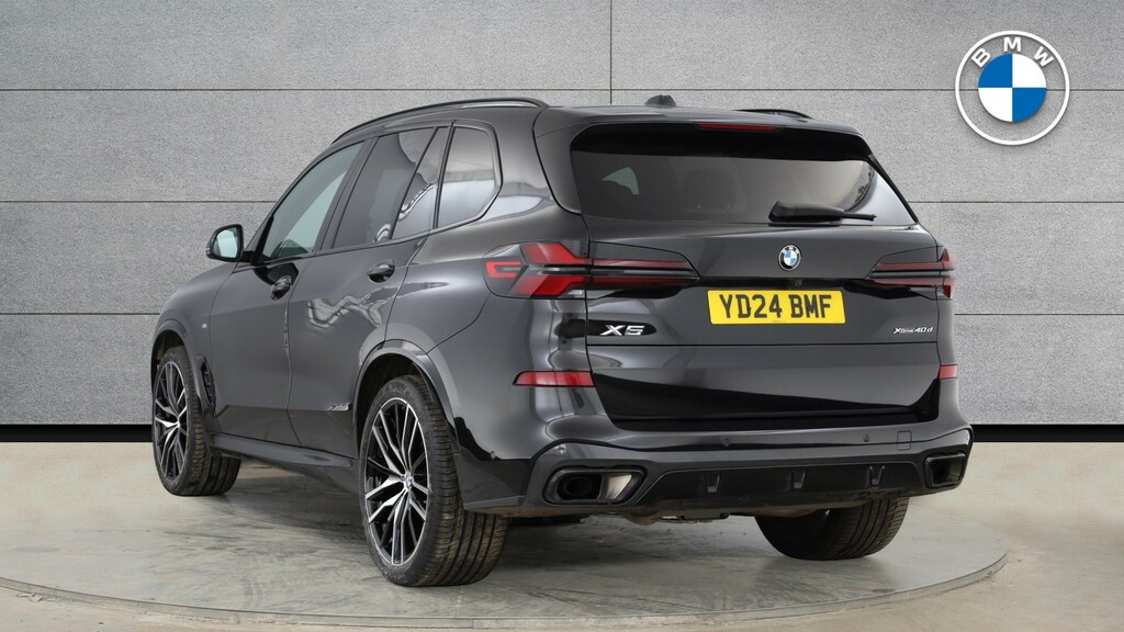 BMW X5 3.0 40D Mht M Sport Suv Hybrid Steptron Black #2