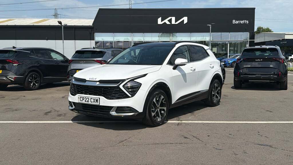 Kia Sportage 1.6 H T-gdi 4 Suv Hybrid Euro 6 S CP22CXM White #6