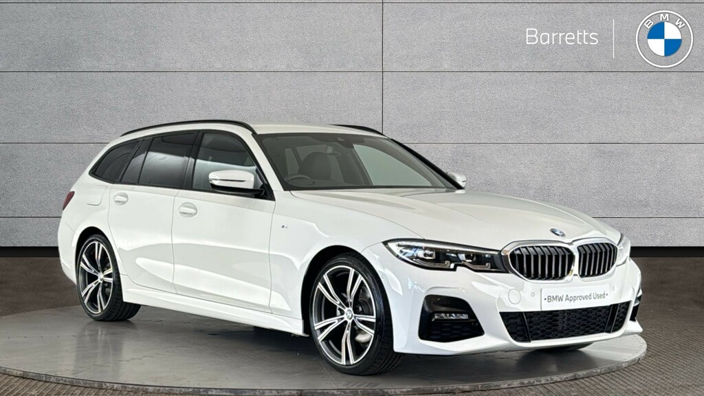 BMW 3 Series 2.0 320D Mht M Sport Touring Hybrid Aut White