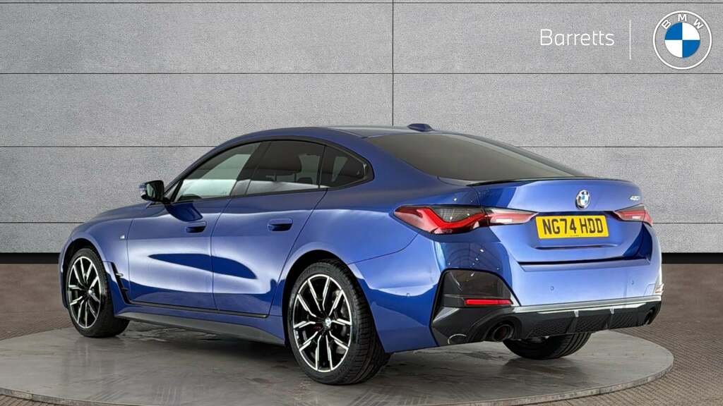BMW 4 Series 2.0 420I M Sport Hatchback Euro 6 Blue #2