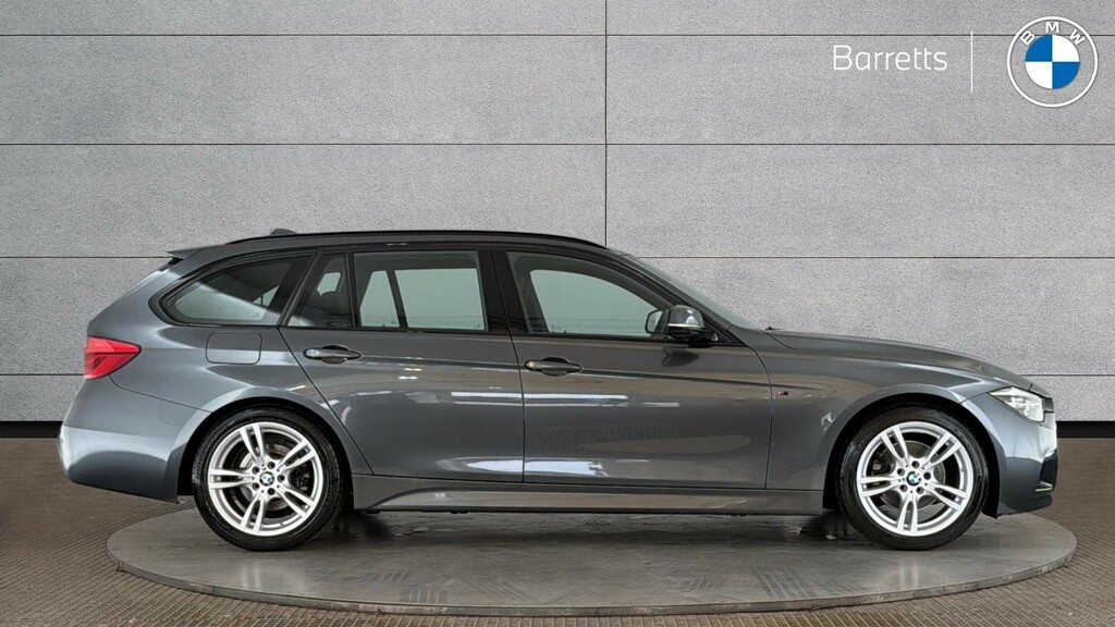 BMW 3 Series 318D Sport White #3