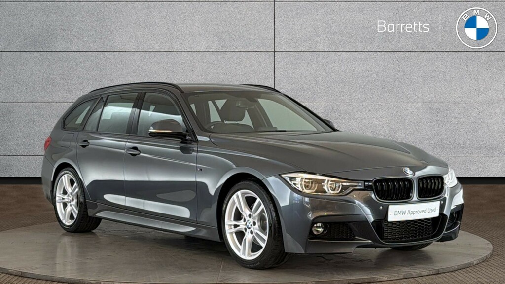 BMW 3 Series 318D Sport White #1