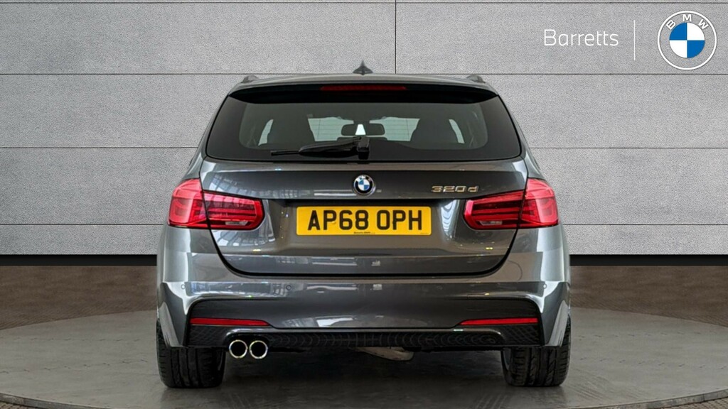 BMW 3 Series 318D Sport White #15