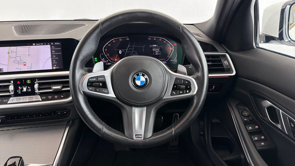 BMW 3 Series 2.0 320I M Sport Saloon Euro 6 S White #5