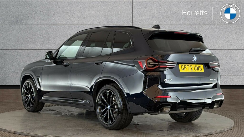 BMW X3 2.0 30E 12Kwh M Sport Suv Plug-in Hybri Black #2
