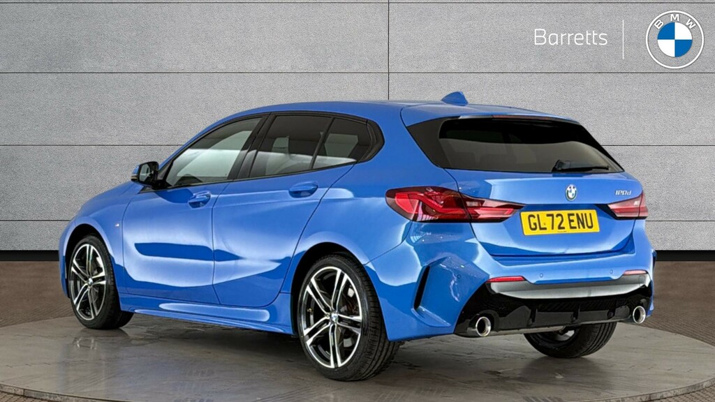 BMW 1 Series 2.0 120D M Sport Lcp Hatchback E Blue #2
