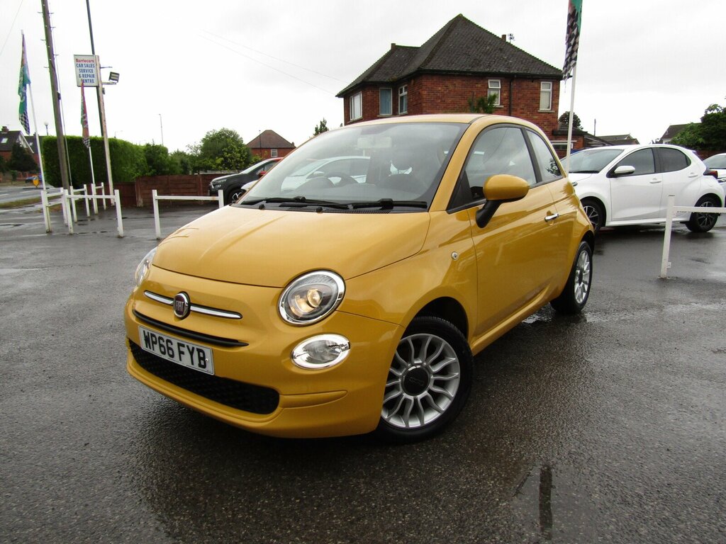 Fiat 500 1.2 Eco Pop Star Euro 6 S S Yellow #2