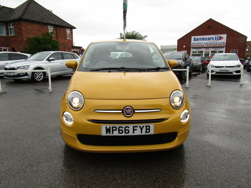 Fiat 500 1.2 Eco Pop Star Euro 6 S S Yellow #3