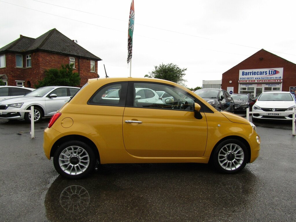 Fiat 500 1.2 Eco Pop Star Euro 6 S S Yellow #5