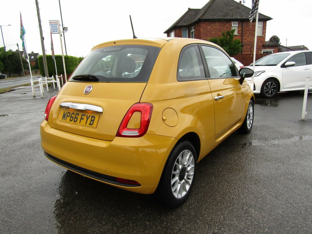 Fiat 500 1.2 Eco Pop Star Euro 6 S S Yellow #6