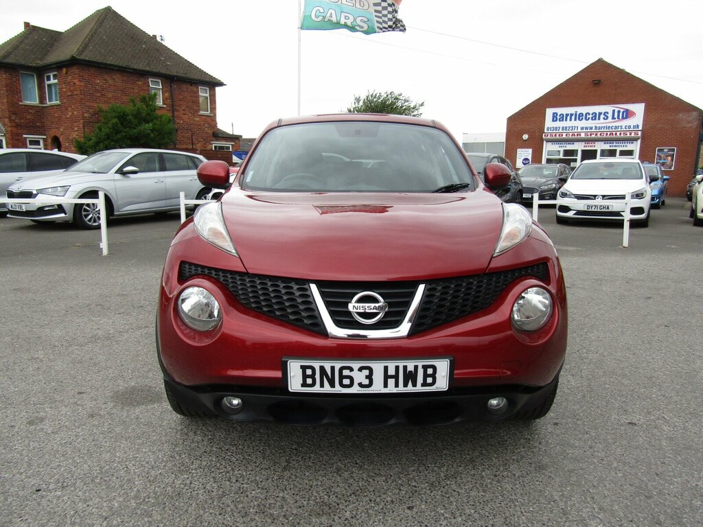 Nissan Juke 1.6 Acenta Premium Euro 5 S S BN63HWB Red #4