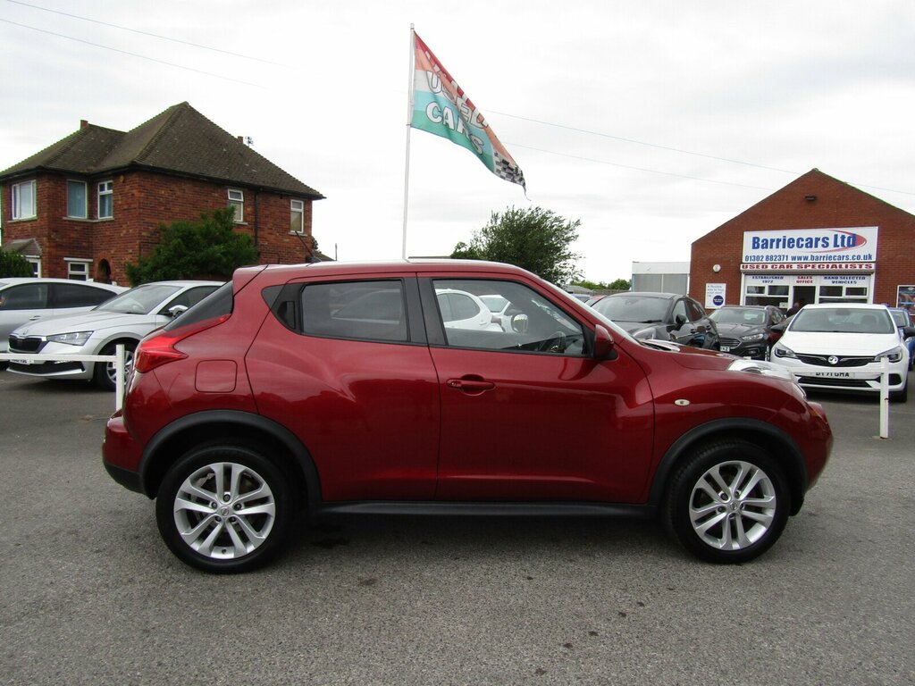 Nissan Juke 1.6 Acenta Premium Euro 5 S S BN63HWB Red #6