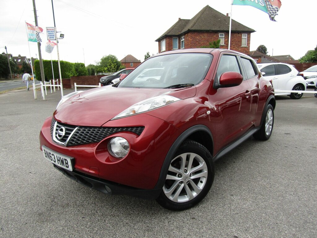 Nissan Juke 1.6 Acenta Premium Euro 5 S S BN63HWB Red #3