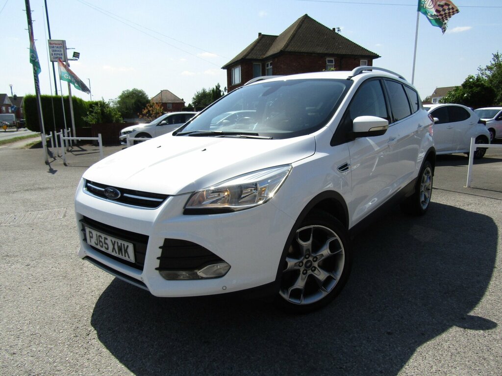 Ford Kuga 2.0 Tdci Titanium 2Wd Euro 6 S S White #3