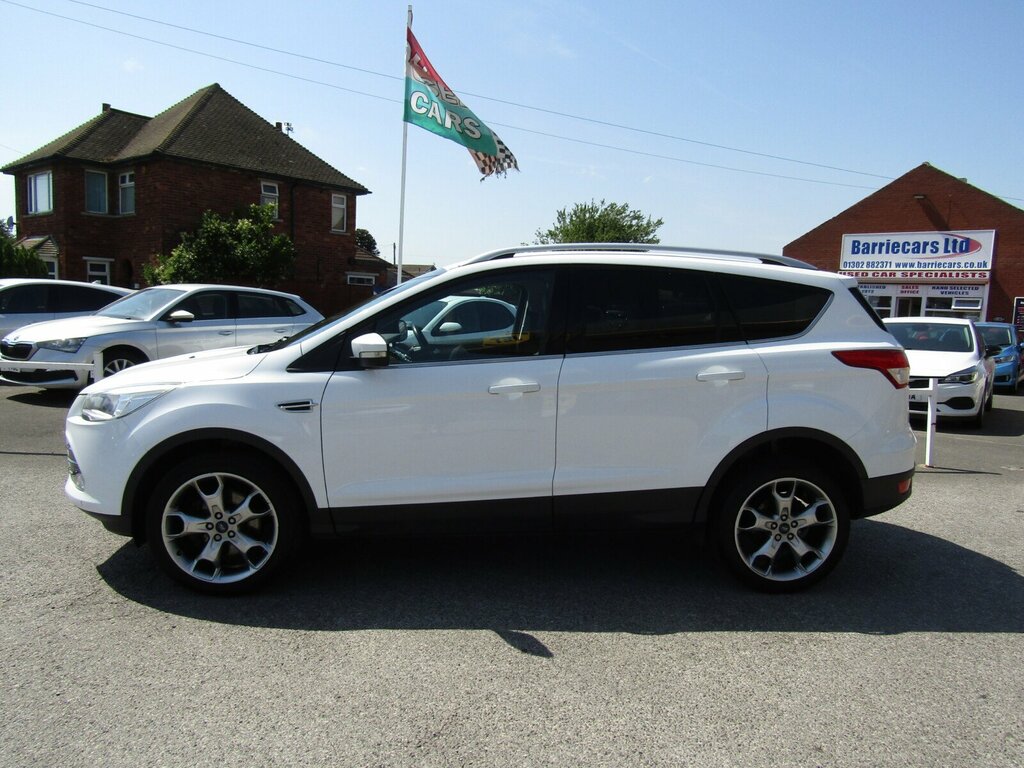 Ford Kuga 2.0 Tdci Titanium 2Wd Euro 6 S S White #2