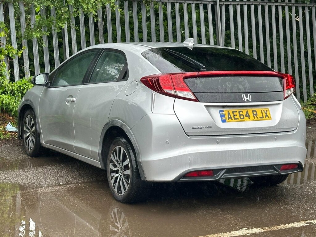 Honda Civic 1.6 I-dtec Se Plus Euro 5 Ss AE64RJX Silver #4