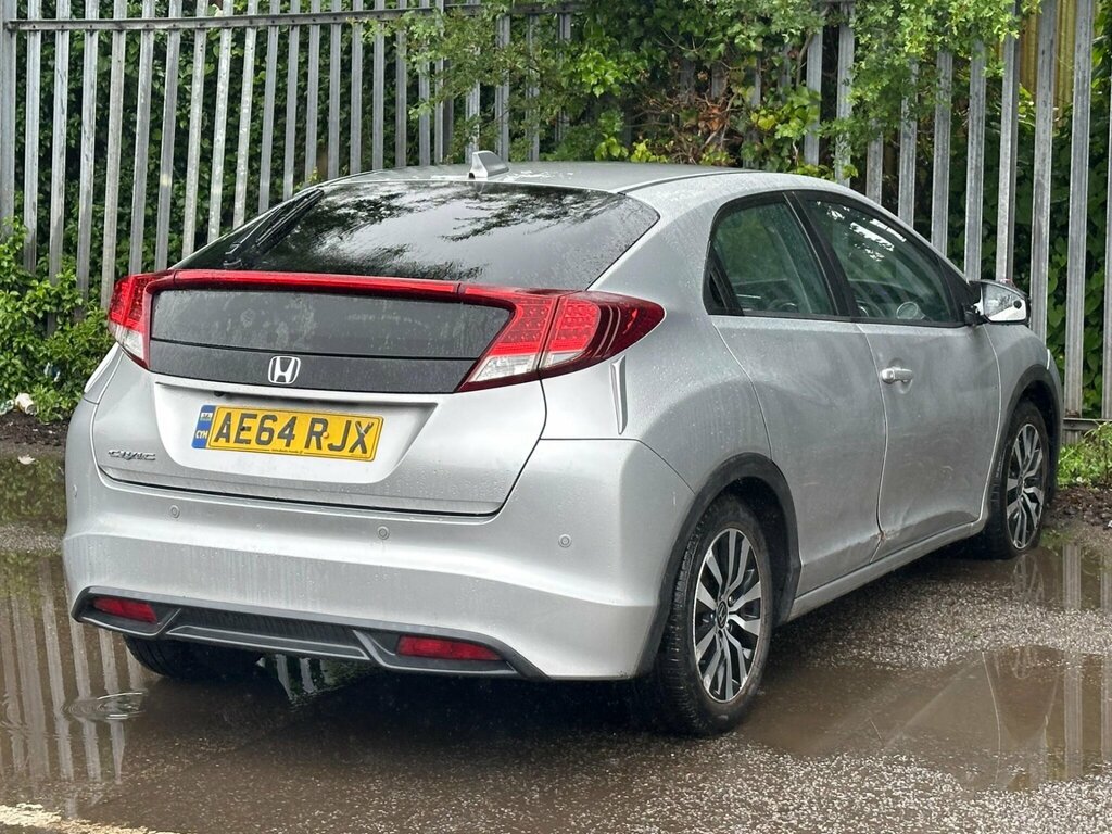 Honda Civic 1.6 I-dtec Se Plus Euro 5 Ss AE64RJX Silver #6
