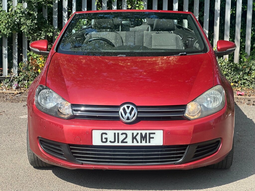 Volkswagen Golf 2.0 Tdi Bluemotion Tech Se Cabriolet Dsg Euro 5 S Red #2