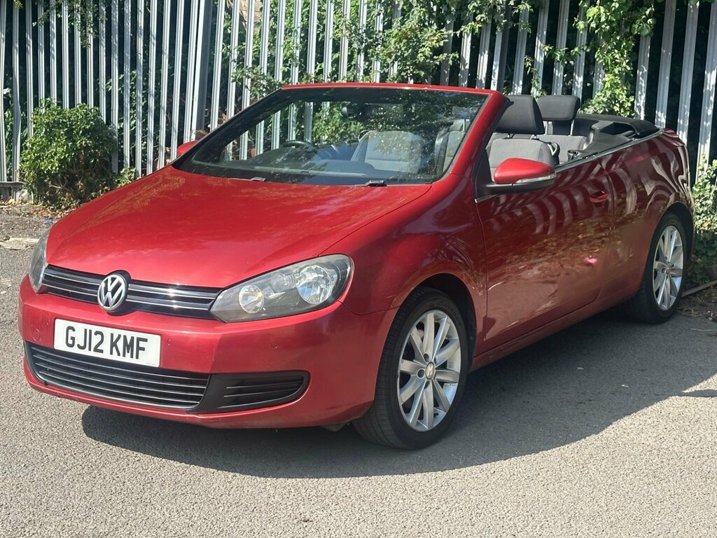 Volkswagen Golf 2.0 Tdi Bluemotion Tech Se Cabriolet Dsg Euro 5 S Red #6