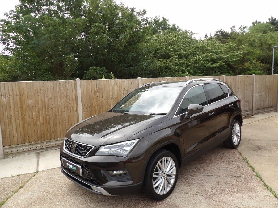 Seat Ateca 1.5 Tsi Evo Xcellence Suv Dsg Ss GK20BZF Brown #4