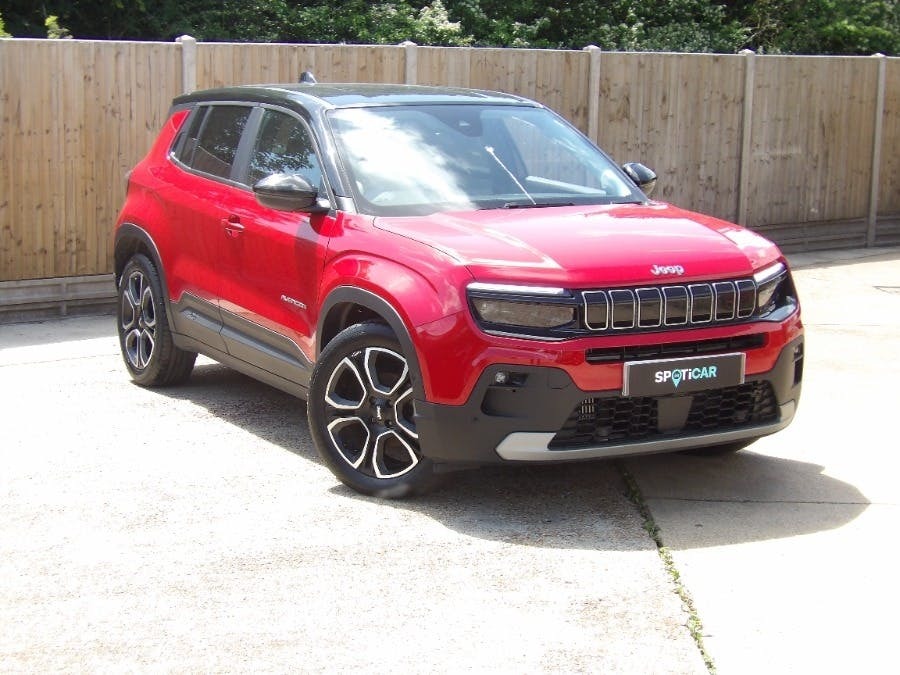 Jeep Avenger 1.2 Summit Suv Ss Red