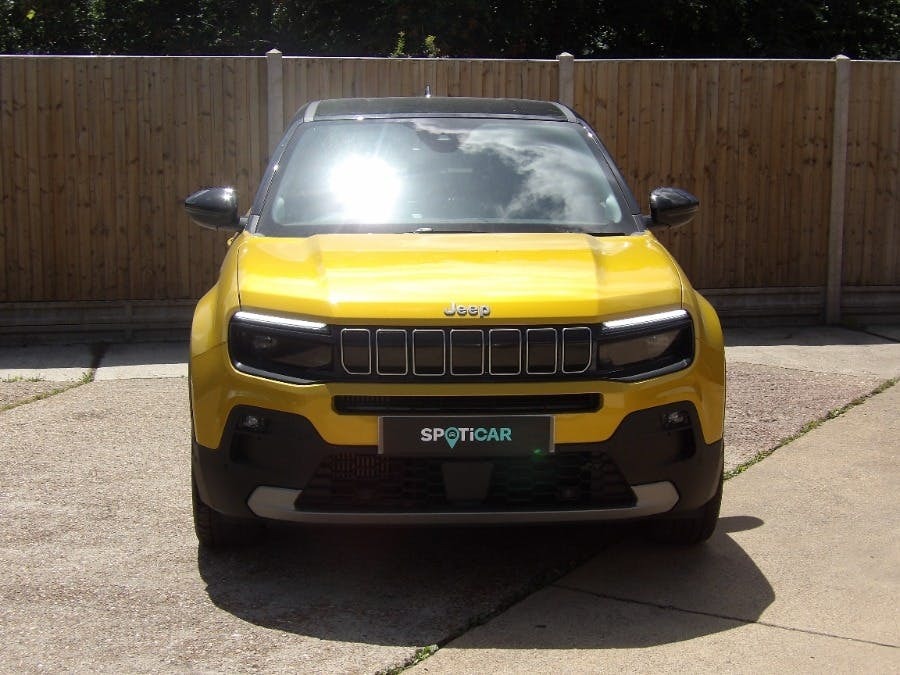Jeep Avenger 1.2 Summit Suv Ss WP25AHK Yellow #3