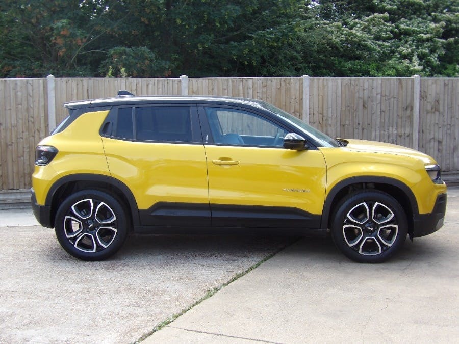 Jeep Avenger 1.2 Summit Suv Ss WP25AHK Yellow #4