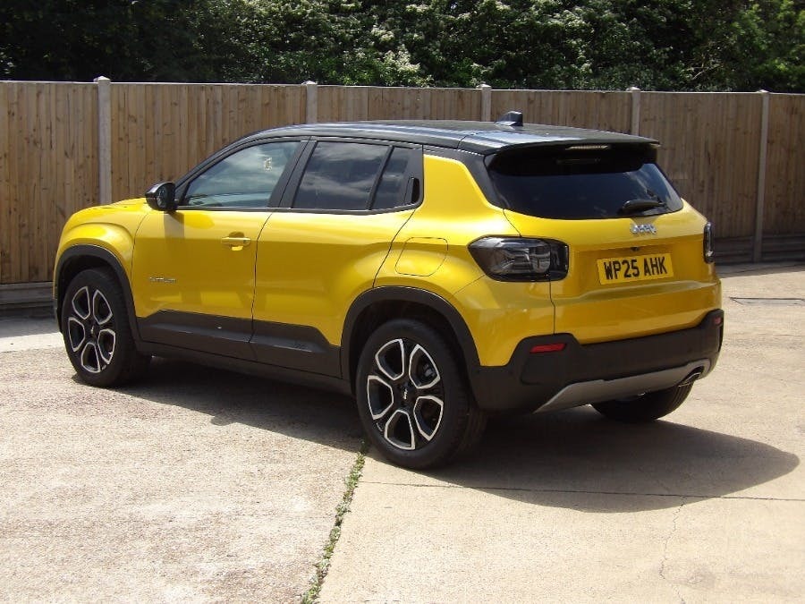 Jeep Avenger 1.2 Summit Suv Ss WP25AHK Yellow #6