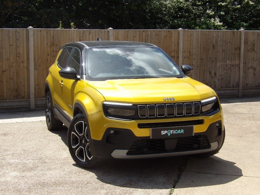 Jeep Avenger 1.2 Summit Suv Ss WP25AHK Yellow #2