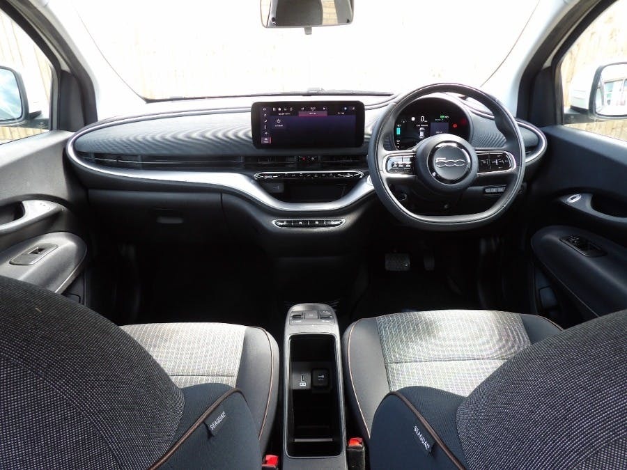 Fiat 500E Hatchback White #13