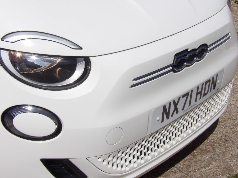 Fiat 500E Hatchback White #15