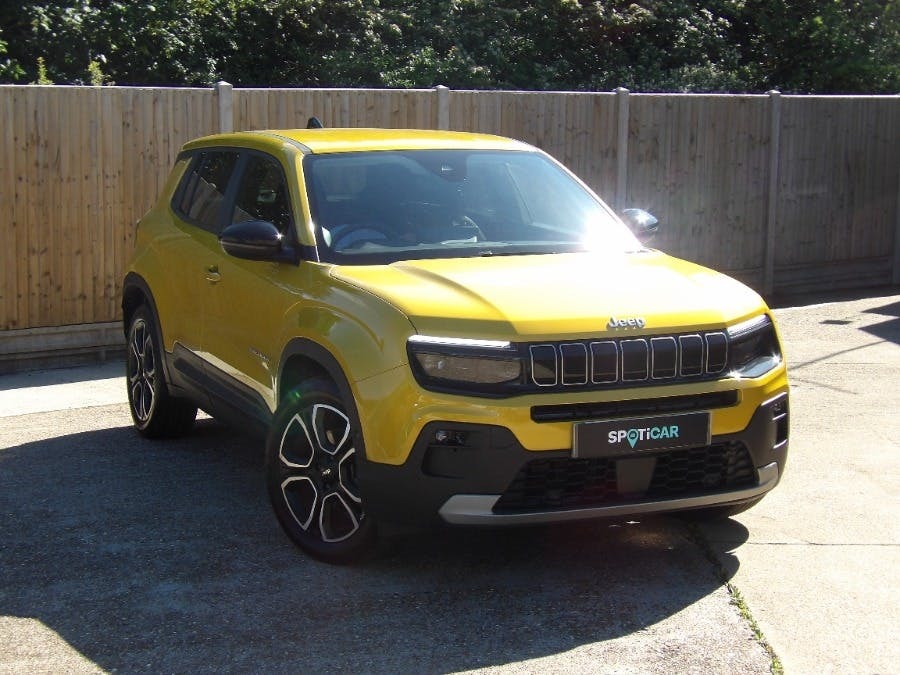 Jeep Avenger 54Kwh E Summit Suv Yellow
