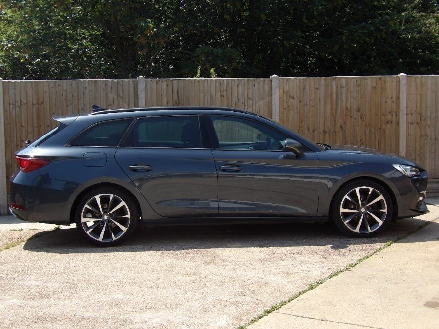 Seat Leon 1.5 Tsi Evo Fr Sport Estate Ss DF70VKG Grey #4