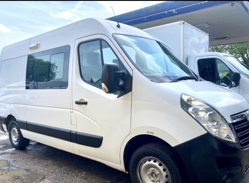 Vauxhall Movano Mpv White #15