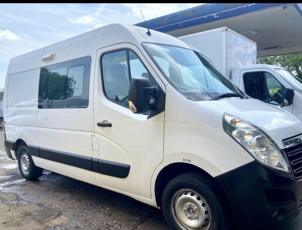 Vauxhall Movano Mpv White #19