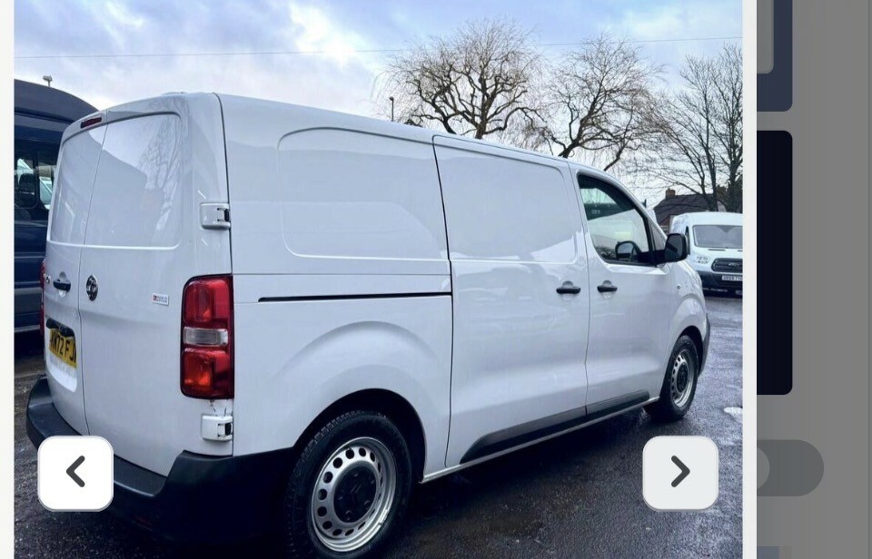 Vauxhall Vivaro 2900 1.5D 100Ps Dynamic H1 Van - White #19