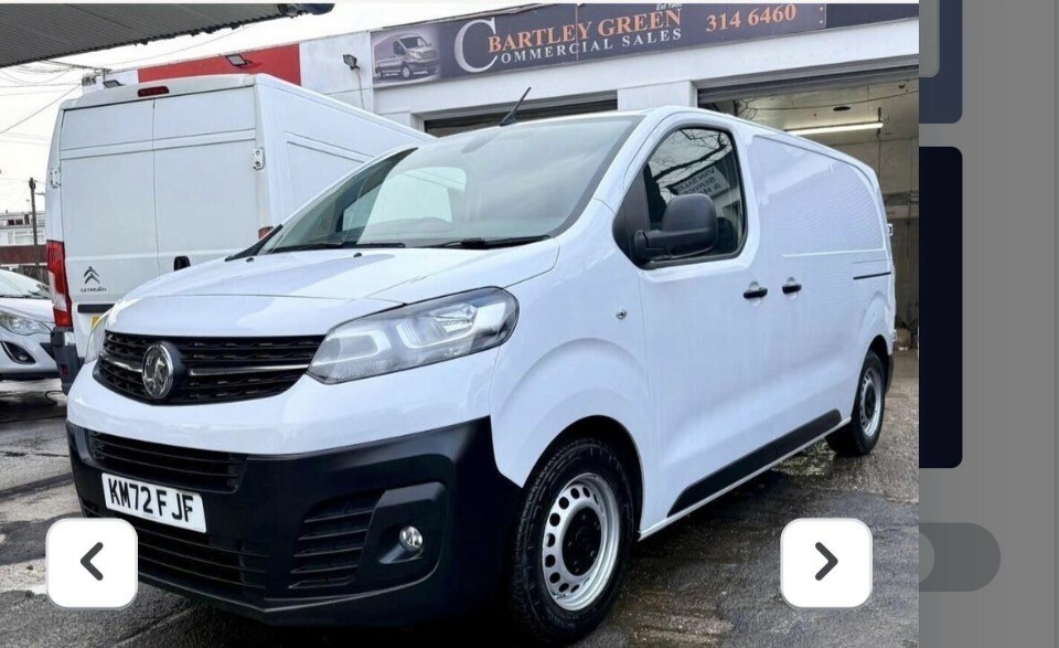 Vauxhall Vivaro 2900 1.5D 100Ps Dynamic H1 Van - White #21